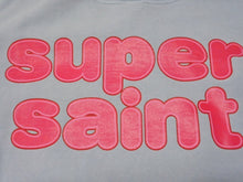 Load image into Gallery viewer, 新品未使用 SAINT Mxxxxxx セントマイケル クルーネックスウェット SM-YS1-0000-038 ブルー コットン サイズS 中古 4b005120