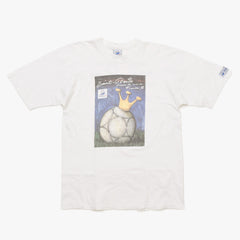 FRANCE 98 公式アートグラフィックTシャツ 1998年 ワールドカップ フランス大会 W杯 ホワイト サイズ不明 サッカー サンドニ S.デキュジス ポスターアート 美品 中古 4a005122
