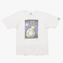 Load image into Gallery viewer, FRANCE 98 公式アートグラフィックTシャツ 1998年 ワールドカップ フランス大会 W杯 ホワイト サイズ不明 サッカー サンドニ S.デキュジス ポスターアート 美品 中古 4a005122