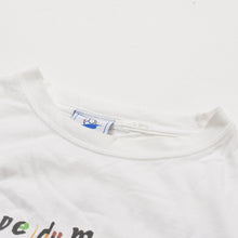 Load image into Gallery viewer, FRANCE 98 公式アートグラフィックTシャツ 1998年 ワールドカップ フランス大会 W杯 ホワイト サイズ不明 サッカー ファビアンジュアノー エッフェル塔 美品 中古 4a005123