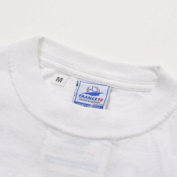 新品未使用 FRANCE 98 公式アートグラフィックTシャツ 1998年 ワールドカップ フランス大会 W杯 サッカー Mサイズ 中古 4a005124