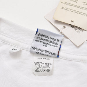 新品未使用 FRANCE 98 公式アートグラフィックTシャツ 1998年 ワールドカップ フランス大会 W杯 サッカー Mサイズ 中古 4a005124