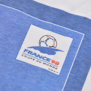 新品未使用 FRANCE 98 公式アートグラフィックTシャツ 1998年 ワールドカップ フランス大会 W杯 サッカー Mサイズ 中古 4a005124
