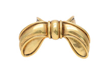画像をギャラリービューアに読み込む, BALENCIAGA バレンシアガ バレッタ アクセサリー 小物 髪留め リボン フランス製 GP ゴールド 良品 中古 51424