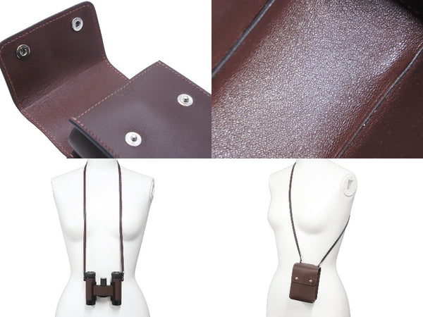 Like new HERMES LEICA Hermes x Leica Mysterious Gem Hermes Edition ULTRA VID Binoculars Brown Box Used 51454