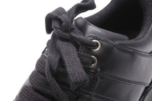 Load image into Gallery viewer, CHANEL シャネル スニーカー レディース ココマーク RG31711 ブラック レザー サイズ36.5 シルバー金具 美品 中古 51510