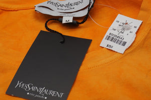 SAINT LAURENT サンローラン タンクトップ・ノースリーブ 2004ss コットン イエロー 美品 中古 51700