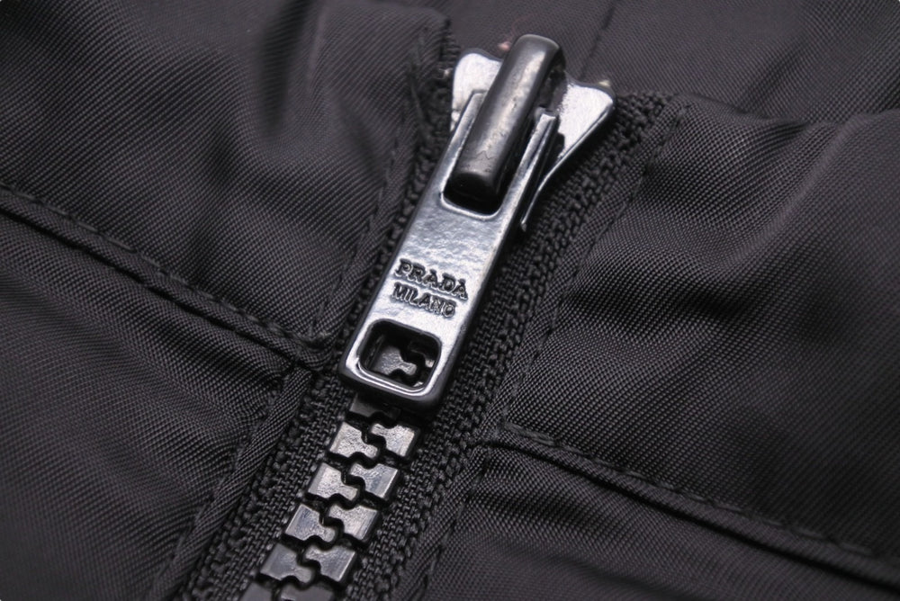 PRADA Prada Pants RN.98339 CA.34767 Men's Nylon Black Black Hardware Size 46 Good Condition Used 51741