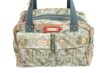 画像をギャラリービューアに読み込む, LOUIS VUITTON ルイヴィトン 美品 M95772 村上隆 モノグラム カモフラージュ デニム ジャスミン ハンドバッグ 中古 51750