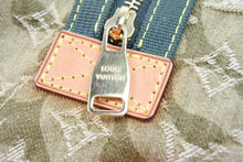 画像をギャラリービューアに読み込む, LOUIS VUITTON ルイヴィトン 美品 M95772 村上隆 モノグラム カモフラージュ デニム ジャスミン ハンドバッグ 中古 51750