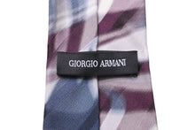 画像をギャラリービューアに読み込む, GIORGIO ARMANI ジョルジオアルマーニー 長さ147cm 大検幅8cm 紳士 ネクタイ イタリア産 中古 51829
