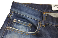 画像をギャラリービューアに読み込む, BALENCIAGA バレンシアガ パンツ デニム CA00985CA63081 コットン ブルー サイズ24 美品 中古 51905