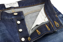 画像をギャラリービューアに読み込む, BALENCIAGA バレンシアガ パンツ デニム CA00985CA63081 コットン ブルー サイズ24 美品 中古 51905