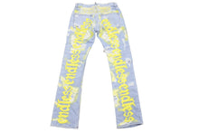 画像をギャラリービューアに読み込む, 新品未使用 Endless Denim エンドレスデニム ASAP Bari デニムパンツ インディゴ イエロー サイズ34 中古 51918