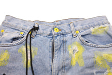 画像をギャラリービューアに読み込む, 新品未使用 Endless Denim エンドレスデニム ASAP Bari デニムパンツ インディゴ イエロー サイズ34 中古 51918