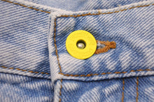 画像をギャラリービューアに読み込む, 新品未使用 Endless Denim エンドレスデニム ASAP Bari デニムパンツ インディゴ イエロー サイズ34 中古 51918
