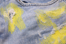 画像をギャラリービューアに読み込む, 新品未使用 Endless Denim エンドレスデニム ASAP Bari デニムパンツ インディゴ イエロー サイズ34 中古 51918