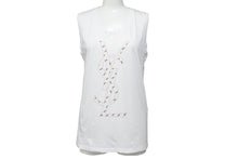 画像をギャラリービューアに読み込む, YVESSAINTLAURENT イヴサンローラン タンクトップ チェリー ロゴ 242779 Y1LOG コットン ホワイト サイズ38 美品 中古 51949