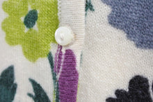 Load image into Gallery viewer, Christian Dior クリスチャンディオール ニットカーディガン 1A13077059 サイズ38 ウール カシミヤ 花柄 総柄 美品 中古 4b005200