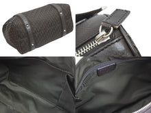 Load image into Gallery viewer, Christian Dior クリスチャンディオール ハンドバッグ 07-BO-0036 コットンキャンバス レザー シルバー金具 美品 中古 52028