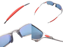 画像をギャラリービューアに読み込む, OAKLEY オークリー サングラス ジュリエット JP005866 スポーツ シルバー オレンジ 美品 中古 52127