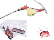 画像をギャラリービューアに読み込む, OAKLEY オークリー サングラス ジュリエット JP005866 スポーツ シルバー オレンジ 美品 中古 52127
