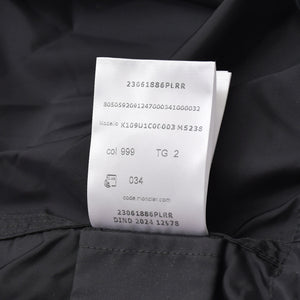 新品同様品 MONCLER FRAGMENT モンクレール×fragment design フラグメント ナイロンジャケット 藤原ヒロシ K109U1C00003 M5238 ブラック 中古 4a005220