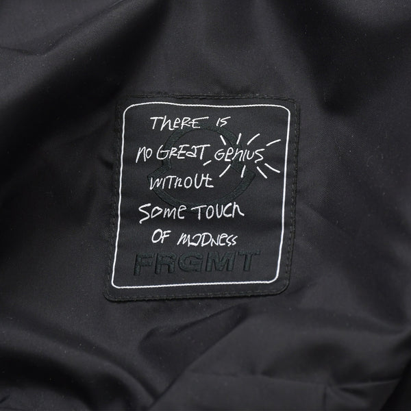 新品同様品 MONCLER FRAGMENT モンクレール×fragment design フラグメント ナイロンジャケット 藤原ヒロシ K109U1C00003 M5238 ブラック 中古 4a005220