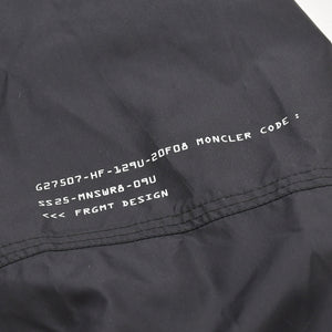 新品同様品 MONCLER FRAGMENT モンクレール×fragment design フラグメント ナイロンジャケット 藤原ヒロシ K109U1C00003 M5238 ブラック 中古 4a005220