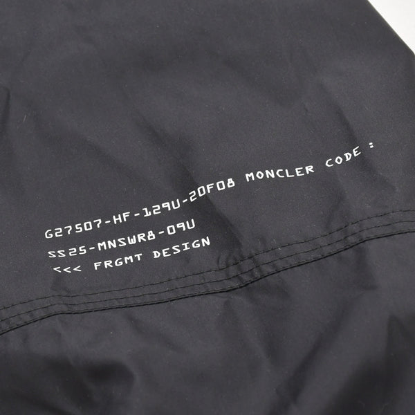 新品同様品 MONCLER FRAGMENT モンクレール×fragment design フラグメント ナイロンジャケット 藤原ヒロシ K109U1C00003 M5238 ブラック 中古 4a005220