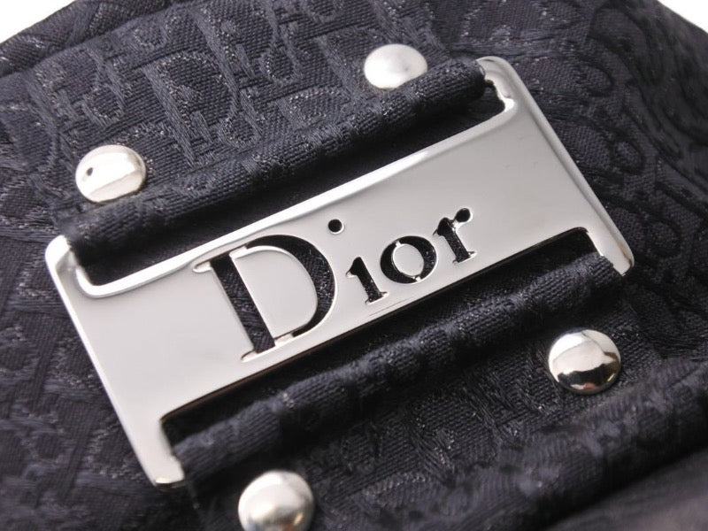 Christian Dior クリスチャンディオール キャップ ハット ガリアーノ期 CPX04901B ブラック サイズ 58 美品 中古 52240