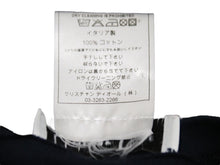 Load image into Gallery viewer, Christian Dior クリスチャンディオール 半袖Ｔシャツ Vネック 4A16155957 ネイビー グリーン コットン サイズ36 美品 中古 52245