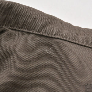 極美品 Rick Owens Drkshdw リックオウエンス ダークシャドウ コットンカジュアルシャツ DU01F4290-CVS サイズS ブラウン 中古 4a005229