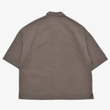 Load image into Gallery viewer, 極美品 Rick Owens Drkshdw リックオウエンス ダークシャドウ コットンカジュアルシャツ DU01F4290-CVS サイズS ブラウン 中古 4a005229