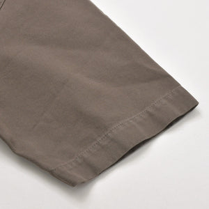 極美品 Rick Owens Drkshdw リックオウエンス ダークシャドウ コットンカジュアルシャツ DU01F4290-CVS サイズS ブラウン 中古 4a005229