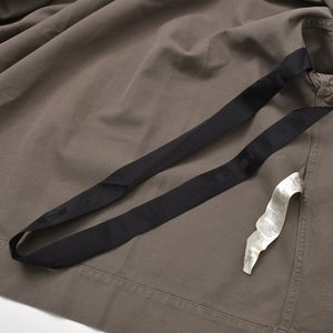 極美品 Rick Owens Drkshdw リックオウエンス ダークシャドウ コットンカジュアルシャツ DU01F4290-CVS サイズS ブラウン 中古 4a005229