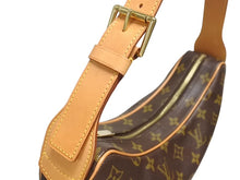 画像をギャラリービューアに読み込む, 極美品 LOUIS VUITTON ルイヴィトン クロワッサンMM ワンショルダーバッグ M51512 モノグラム PVC レザー ブラウン 中古 4b005242