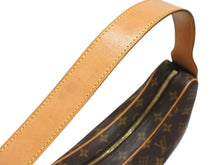 画像をギャラリービューアに読み込む, 極美品 LOUIS VUITTON ルイヴィトン クロワッサンMM ワンショルダーバッグ M51512 モノグラム PVC レザー ブラウン 中古 4b005242