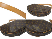 画像をギャラリービューアに読み込む, 極美品 LOUIS VUITTON ルイヴィトン クロワッサンMM ワンショルダーバッグ M51512 モノグラム PVC レザー ブラウン 中古 4b005242