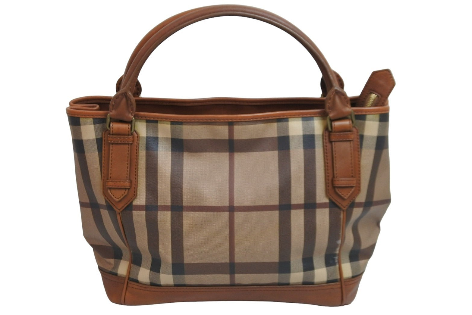 Burberry バーバリー チェック柄 トートバック BURBERRY - バーバリー  