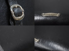 画像をギャラリービューアに読み込む, CHROME HEARTS クロムハーツ NH ガンスリンガーストラップ ビジネスバッグ ブラック 美品 中古 52763