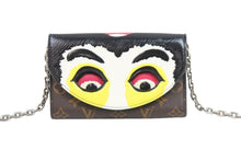 画像をギャラリービューアに読み込む, LOUIS VUITTON ルイヴィトン ショルダーバッグ チェーンウォレット M67256 歌舞伎 山本寛斎 ポルトフォイユ 美品 中古 52789
