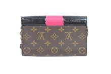 画像をギャラリービューアに読み込む, LOUIS VUITTON ルイヴィトン ショルダーバッグ チェーンウォレット M67256 歌舞伎 山本寛斎 ポルトフォイユ 美品 中古 52789