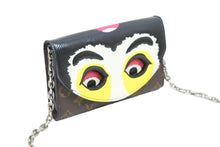 画像をギャラリービューアに読み込む, LOUIS VUITTON ルイヴィトン ショルダーバッグ チェーンウォレット M67256 歌舞伎 山本寛斎 ポルトフォイユ 美品 中古 52789