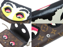 画像をギャラリービューアに読み込む, LOUIS VUITTON ルイヴィトン ショルダーバッグ チェーンウォレット M67256 歌舞伎 山本寛斎 ポルトフォイユ 美品 中古 52789
