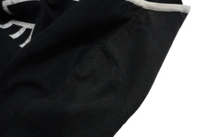 CHANEL Knit Tops Cocomark Mobile Art 08A Black White Cotton Cashmere Size 38 Good Used 52803