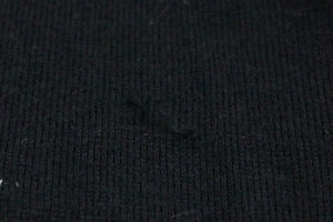 CHANEL Knit Tops Cocomark Mobile Art 08A Black White Cotton Cashmere Size 38 Good Used 52803