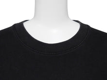 画像をギャラリービューアに読み込む, miskeen ミスキーン 半袖Tシャツ ビッグシルエット 刺繡 コットン ブラック サイズXL 美品 中古 52813