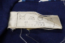 Load image into Gallery viewer, ChristianDior クリスチャンディオール スカーフ トロッター柄 ブランドロゴ C-TK286 シルク ネイビー ブルー 美品 中古 52891