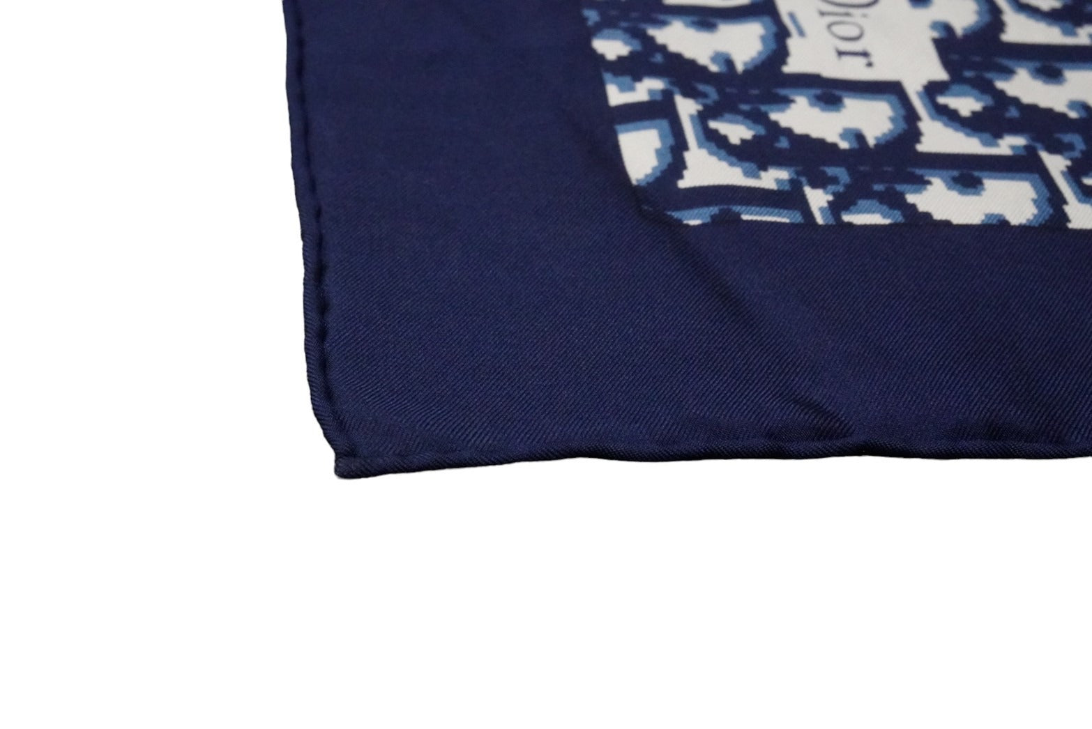 【TH】Christian Dior トロッター柄　スカーフ ロゴ入り ChristianDior クリスチャンディオール スカーフ トロッター柄